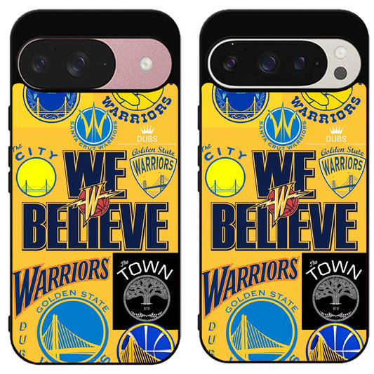 Golden State Warriors Collage Google Pixel 9 | 9 Pro | 9 Pro XL Case