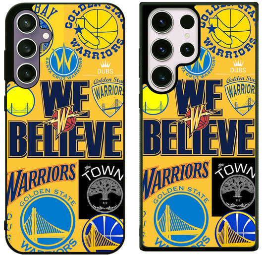 Golden State Warriors Collage Samsung Galaxy S25 | S25 Edge | S25 FE | S25 Plus | S25 Ultra Case
