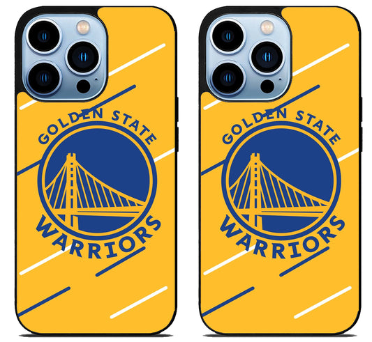Golden State Warriors Logo Yellow iPhone 15 Pro | iPhone 15 Pro Max Case