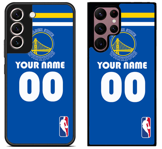 Custom Personalized Golden State Warriors NBA Samsung Galaxy S22 | S22+ | S22 Ultra Case