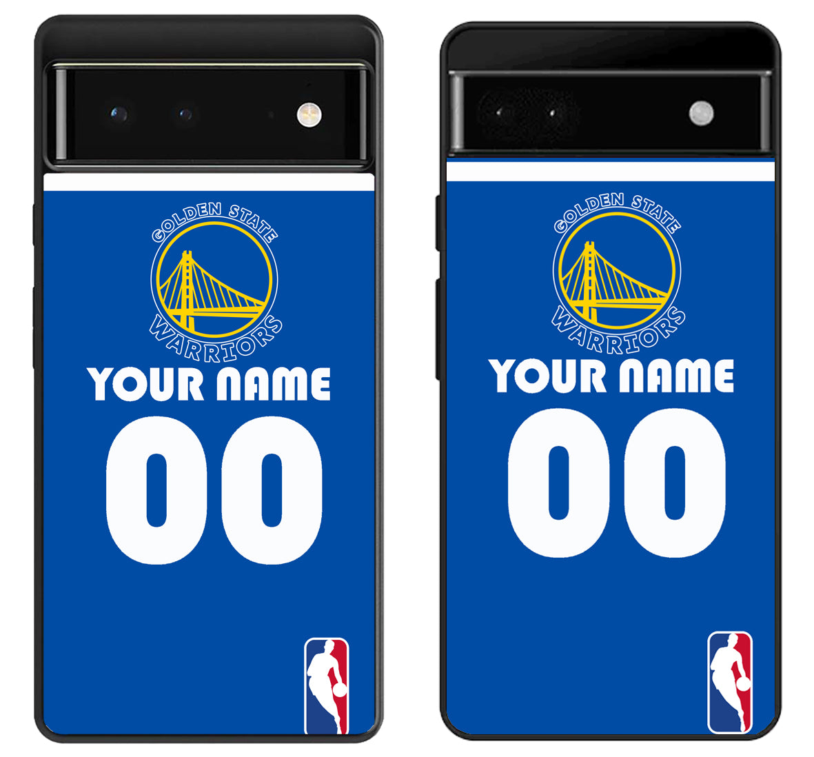 Custom Personalized Golden State Warriors NBA Google Pixel 6 | 6A | 6 Pro Case