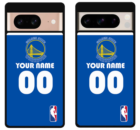 Custom Personalized Golden State Warriors NBA Google Pixel 8 | 8 Pro Case