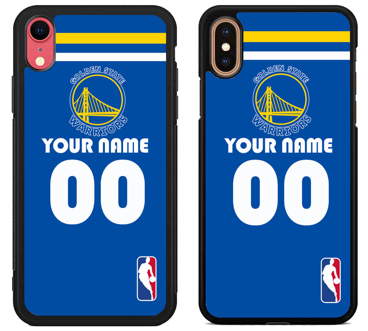 Custom Personalized Golden State Warriors NBA iPhone X | Xs | Xr | Xs Max Case