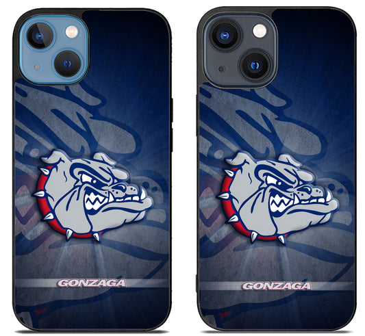 Gonzaga Bulldogs Background iPhone 15 | iPhone 15 Plus Case