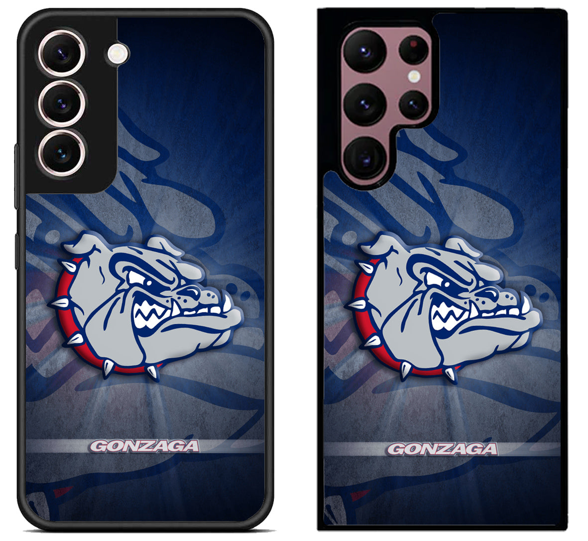 Gonzaga Bulldogs Background Samsung Galaxy S22 | S22+ | S22 Ultra Case