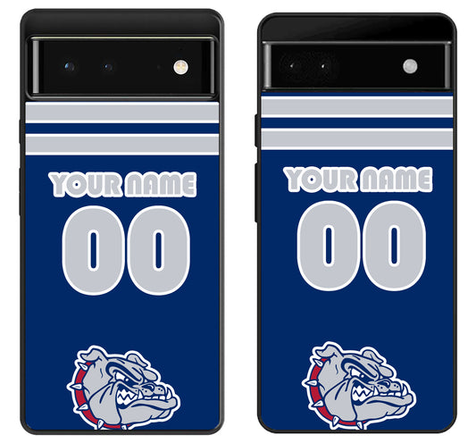 Custom Personalized Gonzaga Bulldogs Google Pixel 6 | 6A | 6 Pro Case