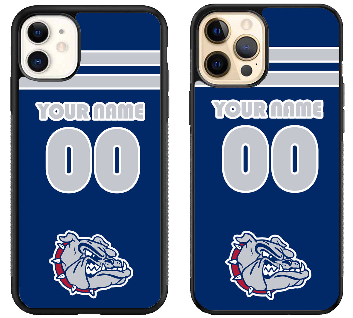 Custom Personalized Gonzaga Bulldogs iPhone 12 | 12 Mini | 12 Pro | 12 Pro Max Case