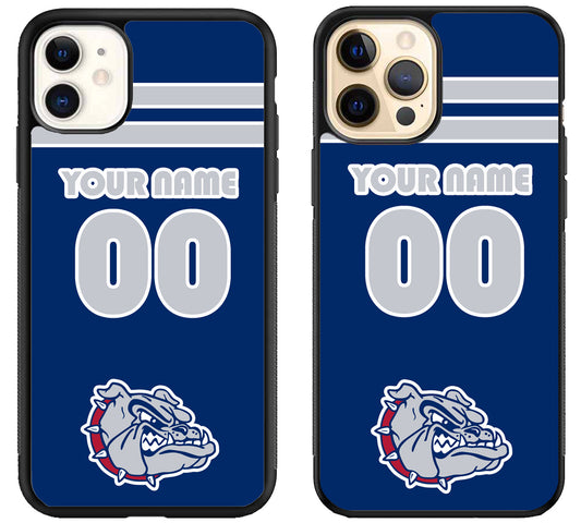Custom Personalized Gonzaga Bulldogs iPhone 12 | 12 Mini | 12 Pro | 12 Pro Max Case