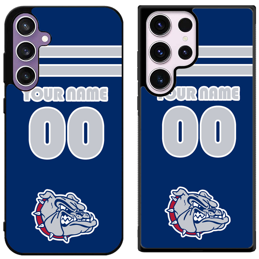Custom Personalized Gonzaga Bulldogs Samsung Galaxy S24 | S24+ | S24 Ultra Case