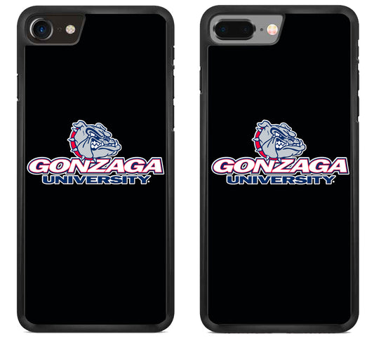 Gonzaga University Bulldogs Black iPhone 8 | 8 Plus Case