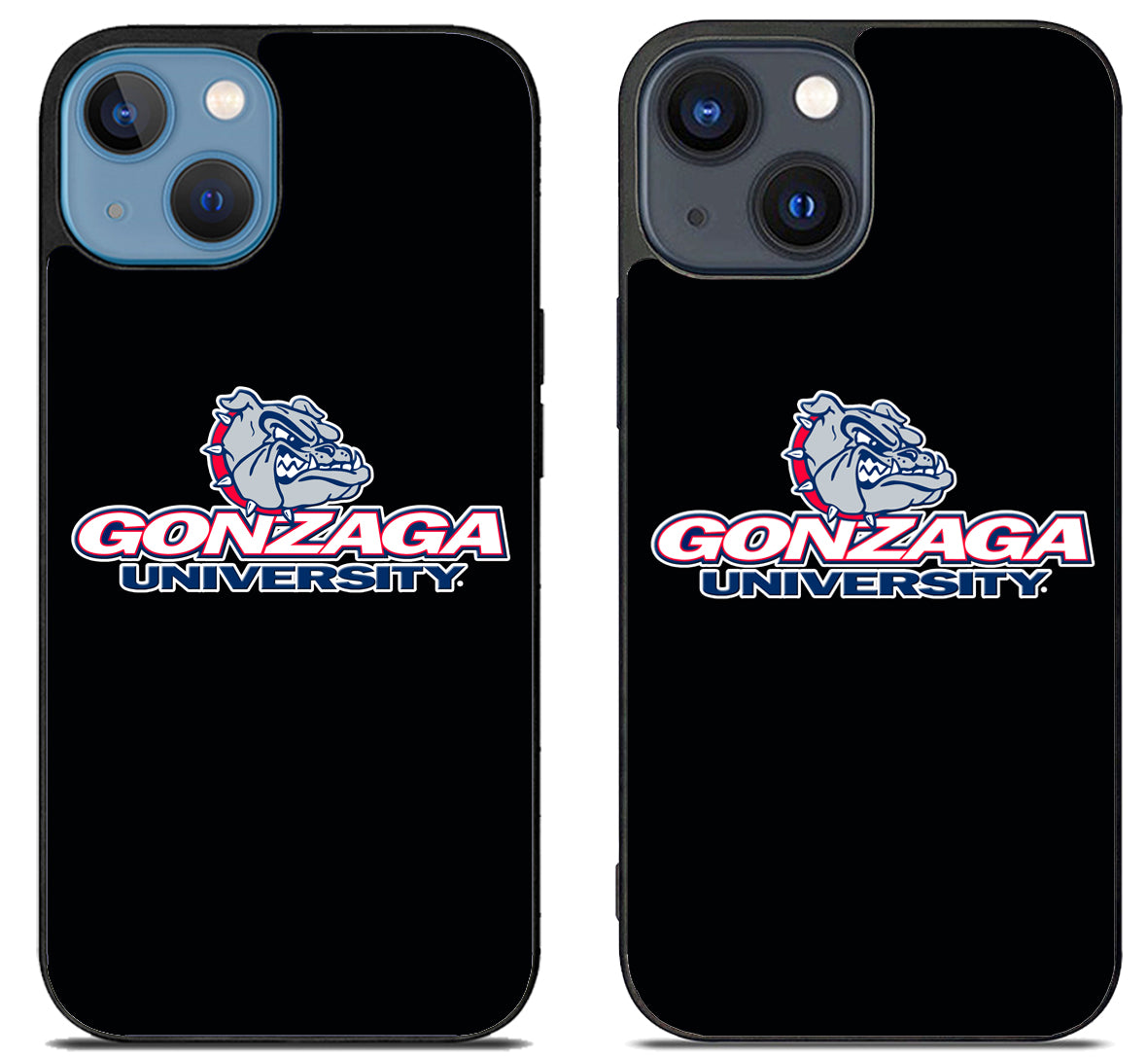 Gonzaga University Bulldogs Black iPhone 15 | iPhone 15 Plus Case