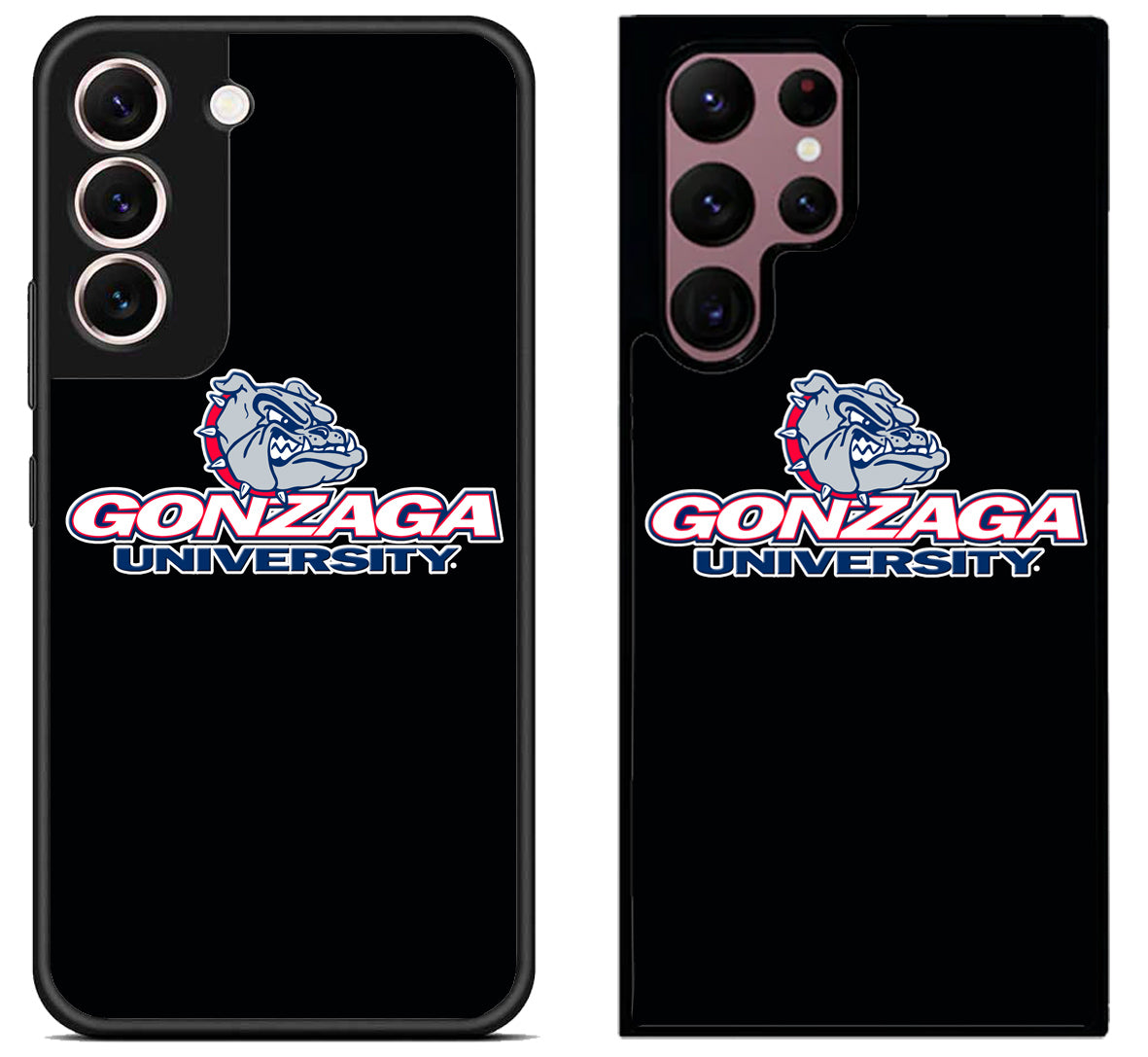 Gonzaga University Bulldogs Black Samsung Galaxy S22 | S22+ | S22 Ultra Case