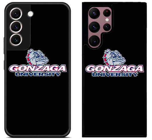 Gonzaga University Bulldogs Black Samsung Galaxy S22 | S22+ | S22 Ultra Case