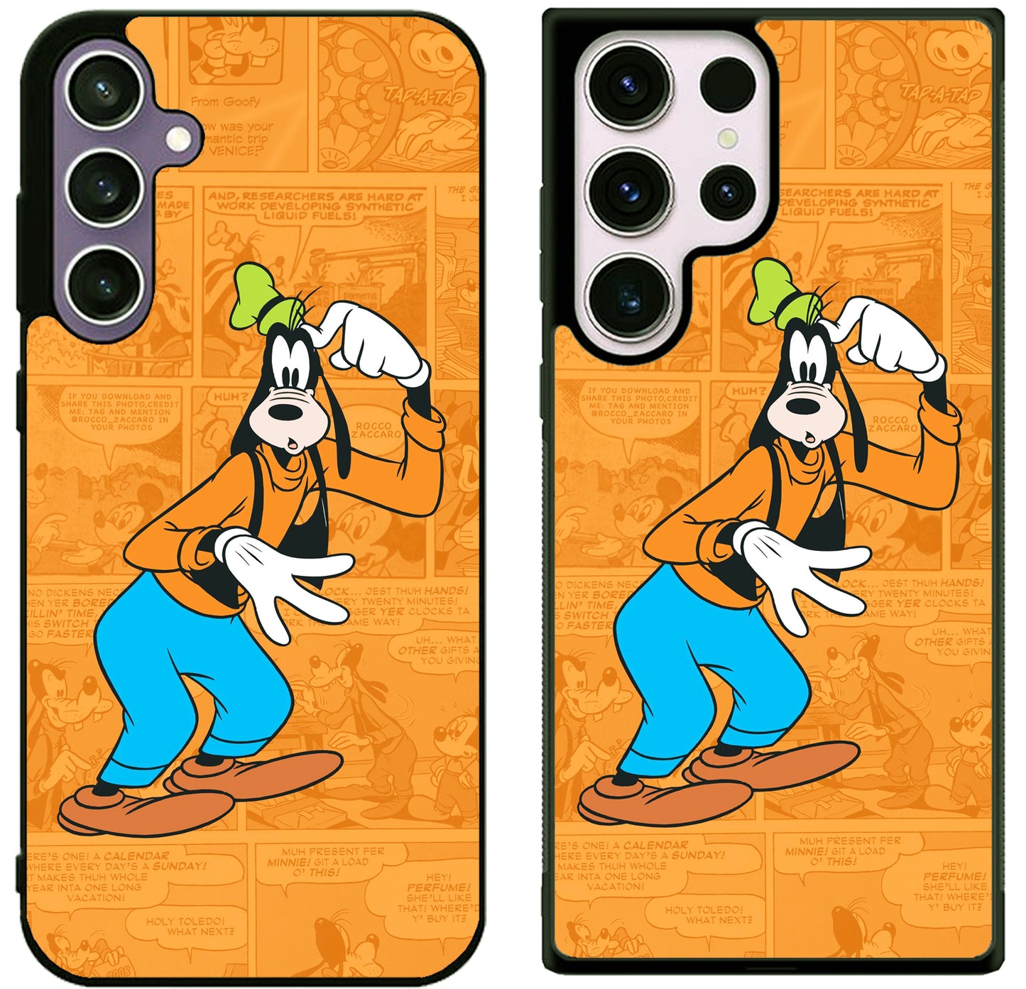 Goofy Disney Background Samsung Galaxy S25 | S25 Edge | S25 FE | S25 Plus | S25 Ultra Case