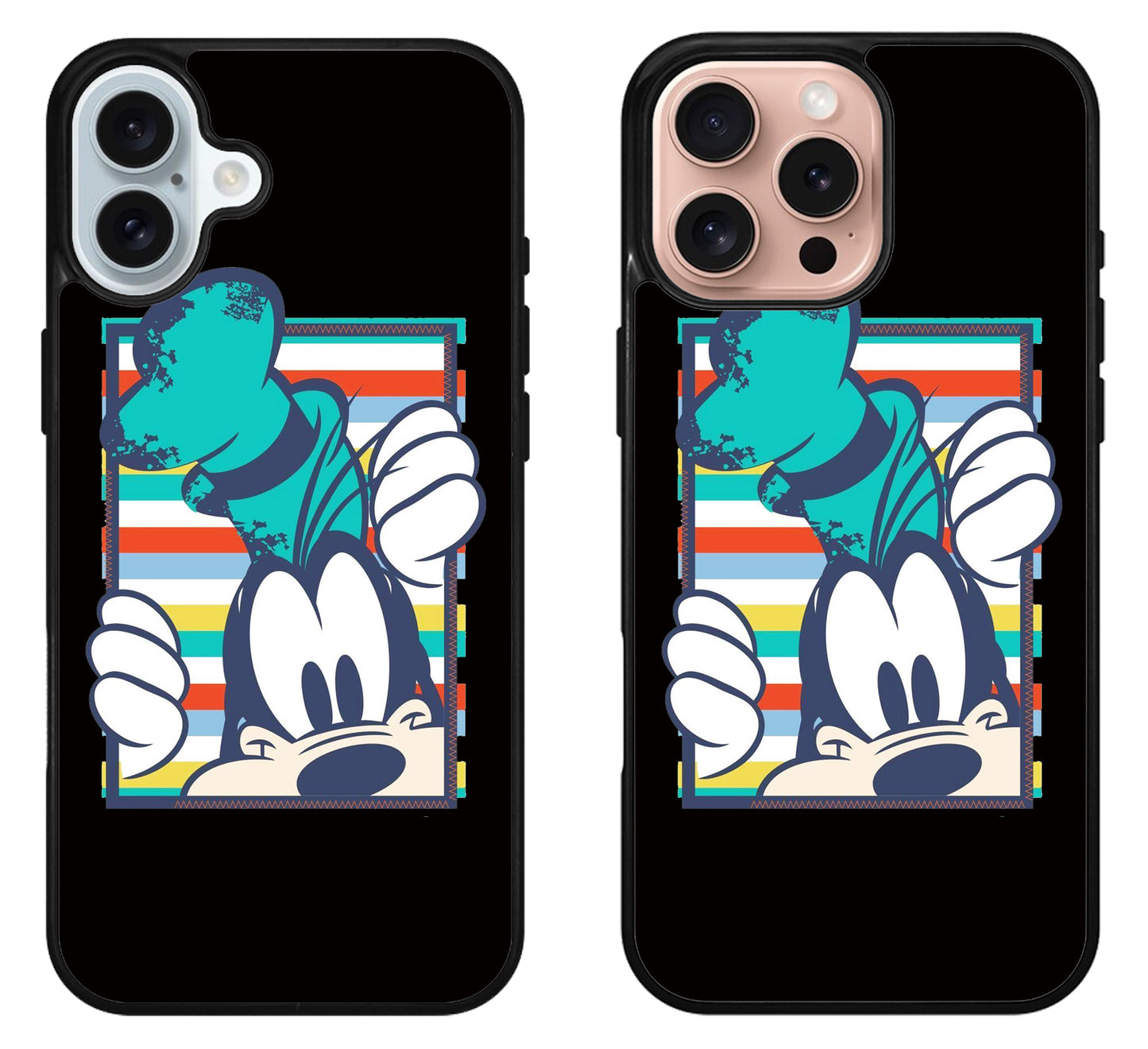 Goofy Disney Black iPhone 16 | 16 Plus | 16 Pro | 16 Pro Max Case