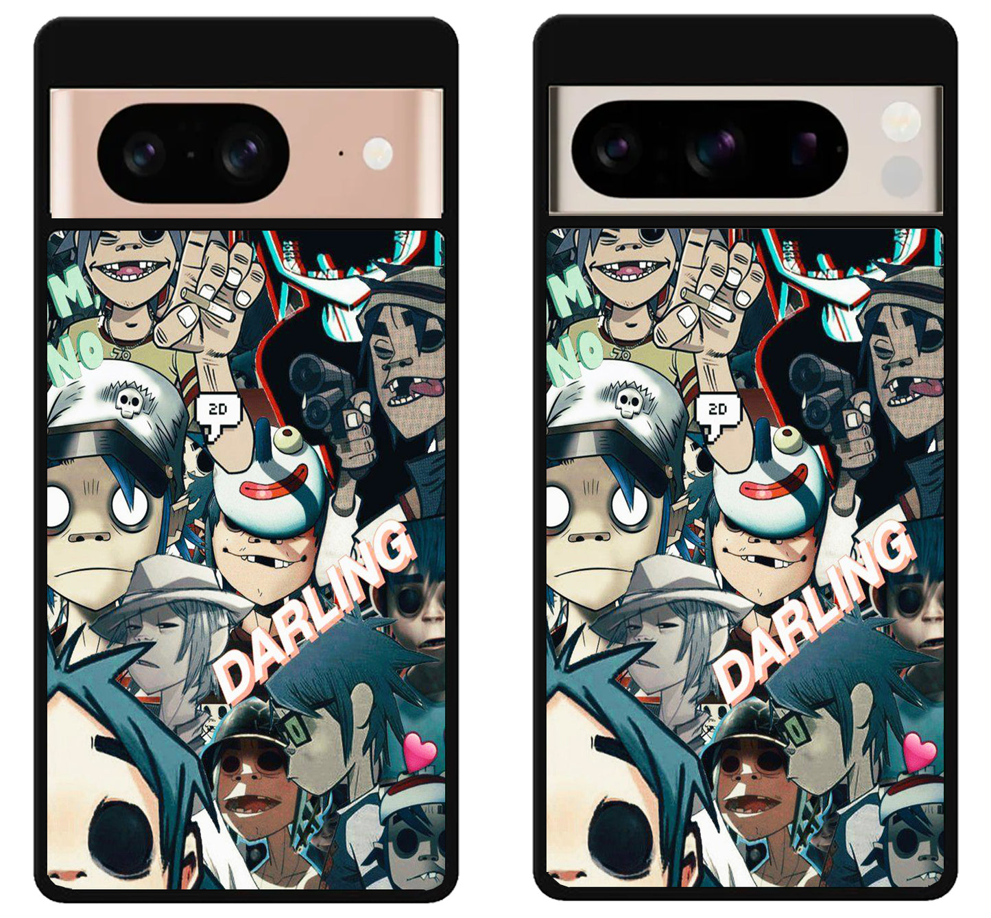 Gorillaz Collage Google Pixel 8 | 8 Pro Case