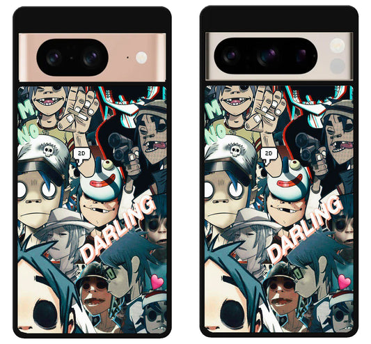 Gorillaz Collage Google Pixel 8 | 8 Pro Case