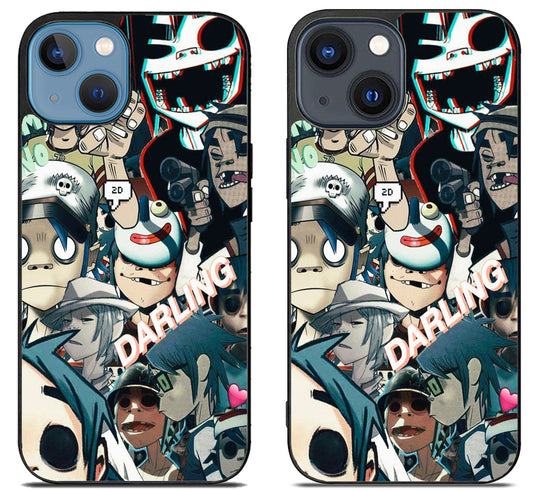 Gorillaz Collage iPhone 15 | iPhone 15 Plus Case
