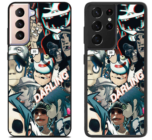 Gorillaz Collage Samsung Galaxy S21 | S21 FE | S21+ | S21 Ultra Case