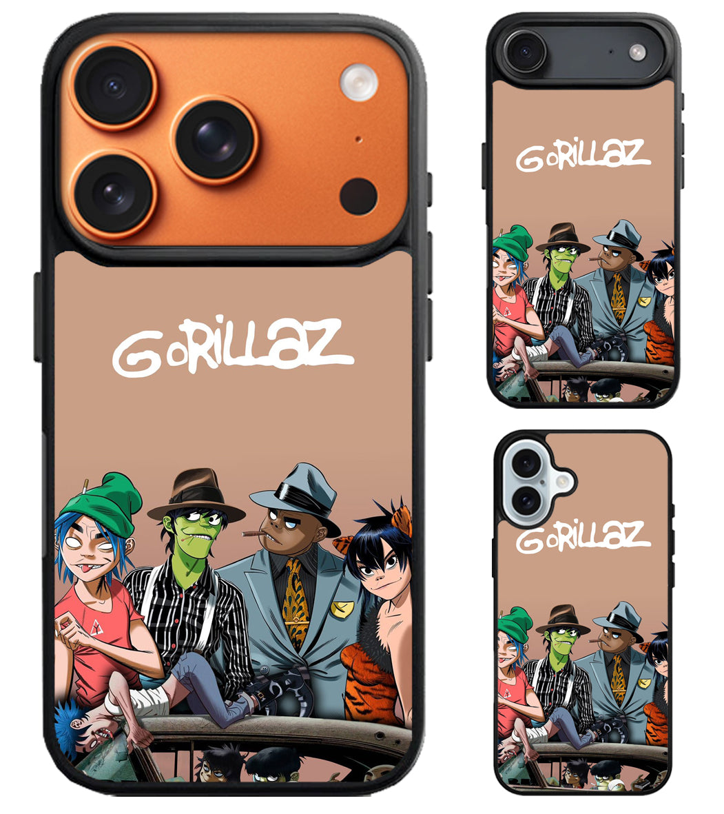 Gorillaz Group iPhone Air | iPhone 17 | 17 Pro | 17 Pro Max Case