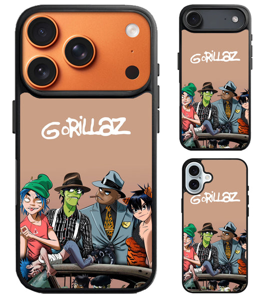 Gorillaz Group iPhone Air | iPhone 17 | 17 Pro | 17 Pro Max Case