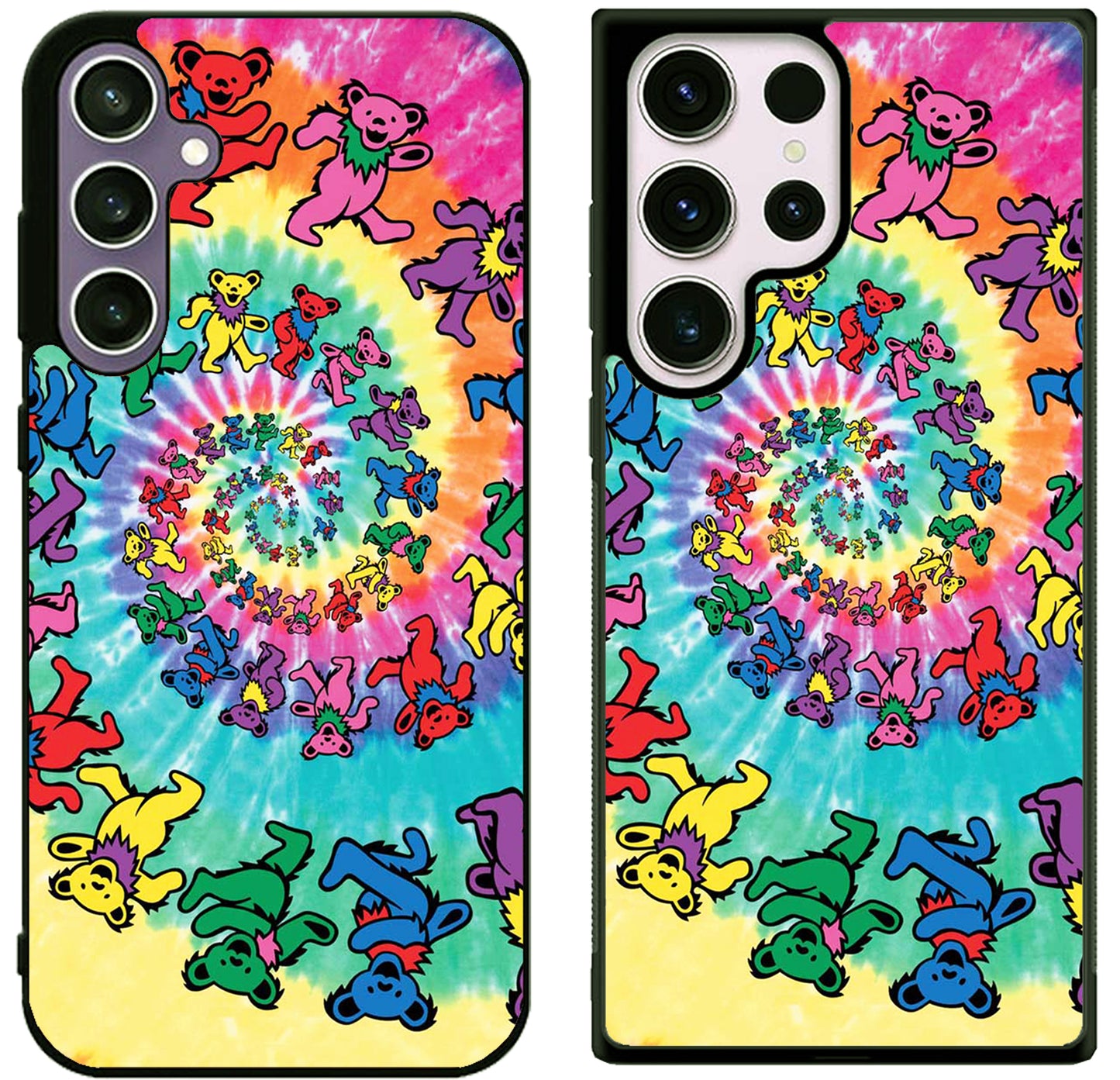 Grateful Dead Bear Tye Die Samsung Galaxy S25 | S25 Edge | S25 FE | S25 Plus | S25 Ultra Case