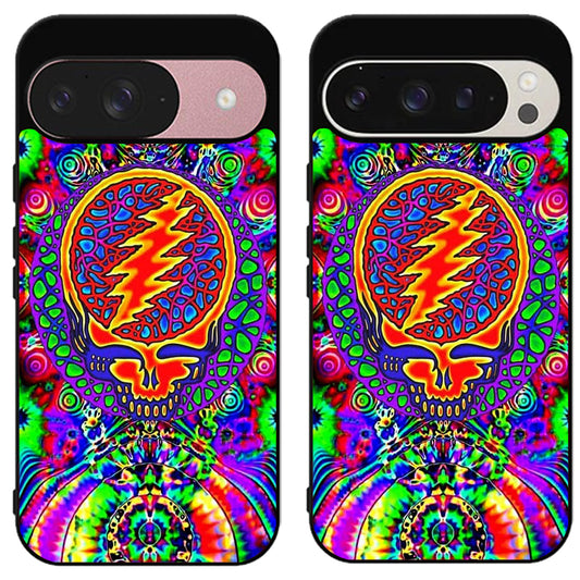Grateful Dead Fire Tye Dye Google Pixel 9 | 9 Pro | 9 Pro XL Case