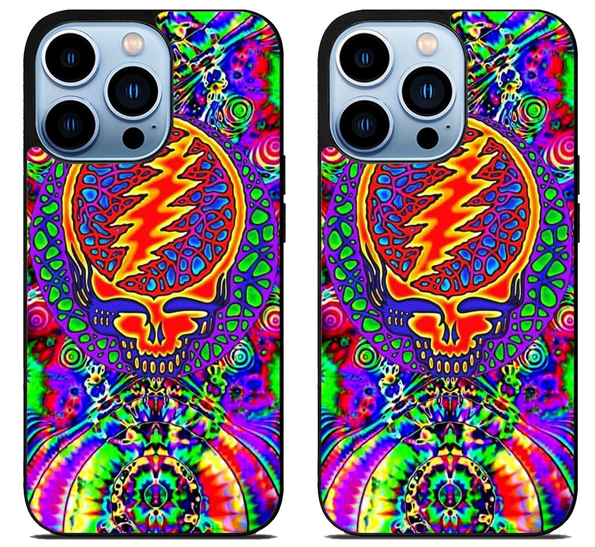 Grateful Dead Fire Tye Dye iPhone 15 Pro | iPhone 15 Pro Max Case