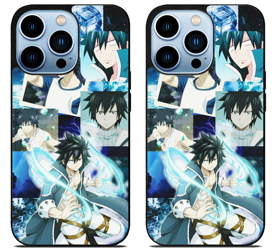 Gray Fullbuster Fairy Tail Collage iPhone 15 Pro | iPhone 15 Pro Max Case