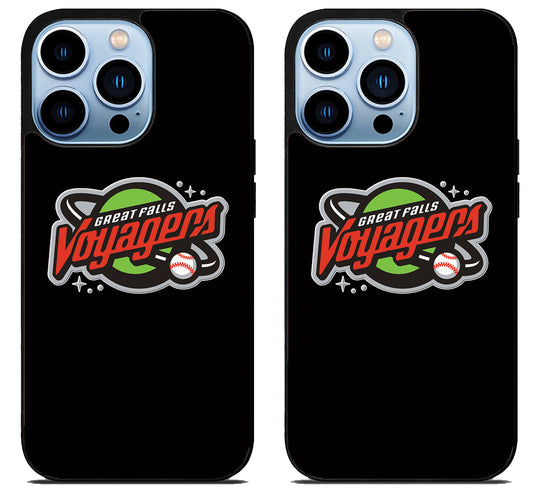 Great Falls Voyagers Logo iPhone 15 Pro | iPhone 15 Pro Max Case