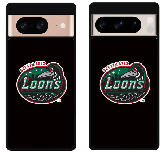 Great Lakes Loons Black Google Pixel 8 | 8 Pro Case