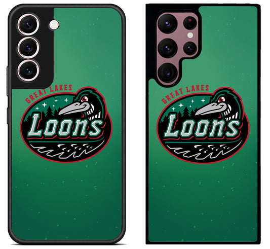 Great Lakes Loons Logo Samsung Galaxy S22 | S22+ | S22 Ultra Case