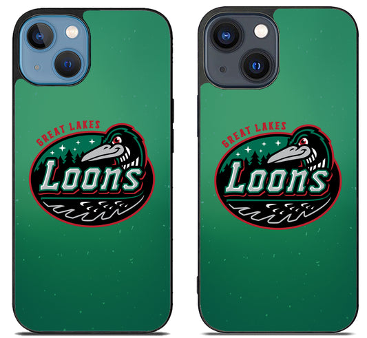 Great Lakes Loons Logo iPhone 15 | iPhone 15 Plus Case