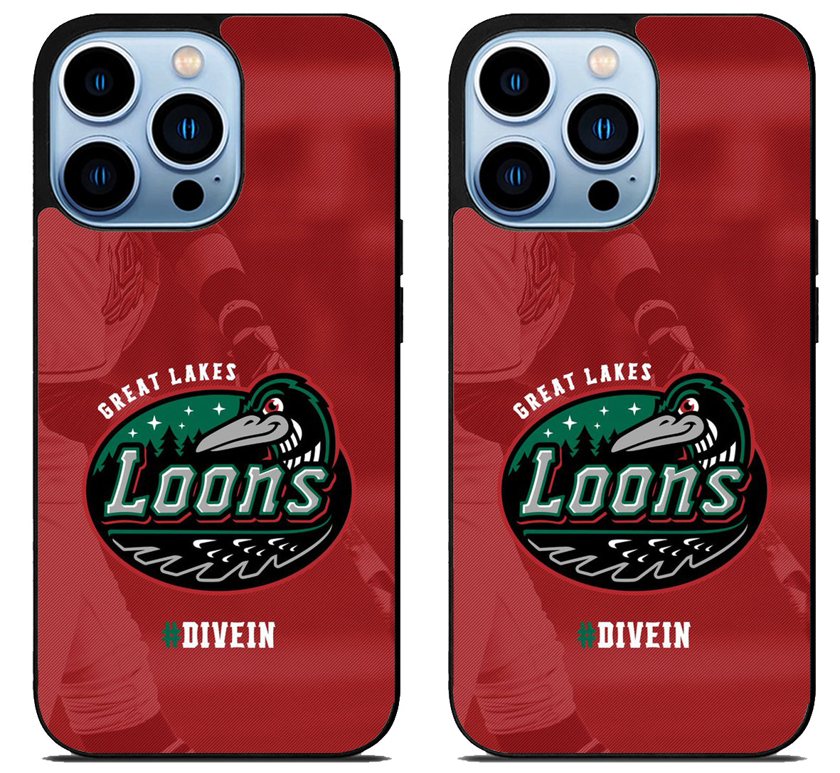 Great Lakes Loons Wallpaper iPhone 15 Pro | iPhone 15 Pro Max Case