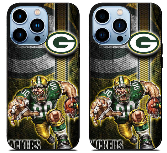 Green Bay Packers Background iPhone 15 Pro | iPhone 15 Pro Max Case