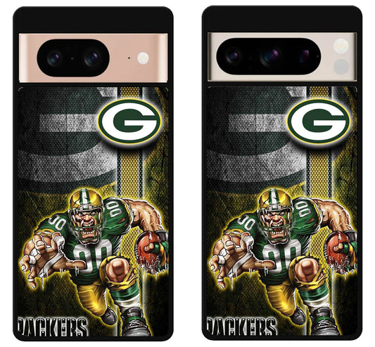 Green Bay Packers Background Google Pixel 8 | 8 Pro Case