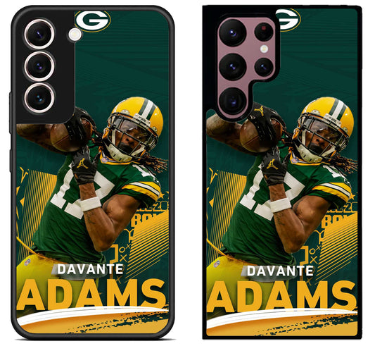 Green Bay Packers Davante Adams Samsung Galaxy S22 | S22+ | S22 Ultra Case