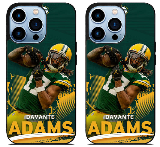 Green Bay Packers Davante Adams iPhone 15 Pro | iPhone 15 Pro Max Case