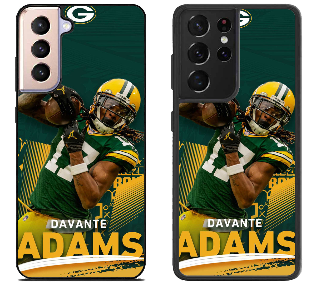 Green Bay Packers Davante Adams Samsung Galaxy S21 | S21 FE | S21+ | S21 Ultra Case