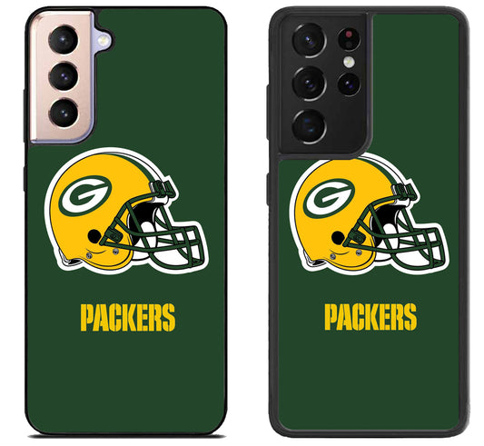 Green Bay Packers Football Samsung Galaxy S21 | S21 FE | S21+ | S21 Ultra Case