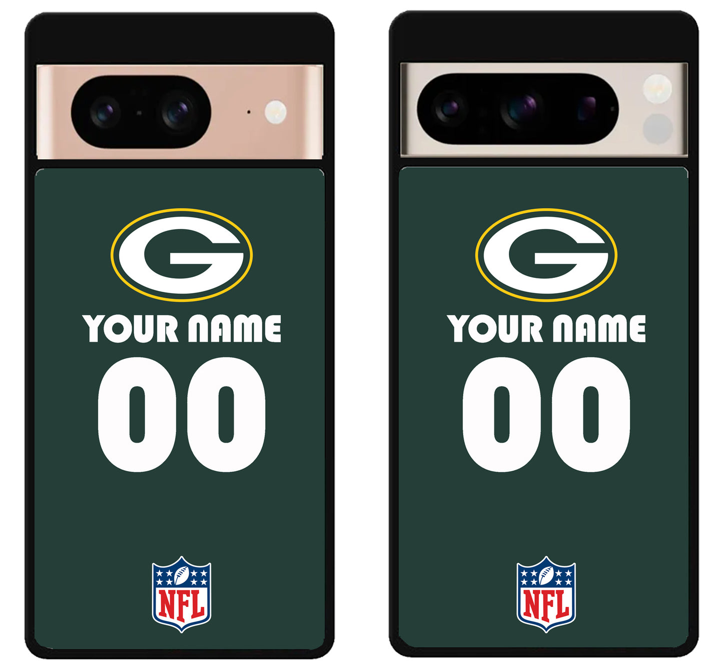 Custom Personalized Green Bay Packers NFL Google Pixel 8 | 8 Pro Case