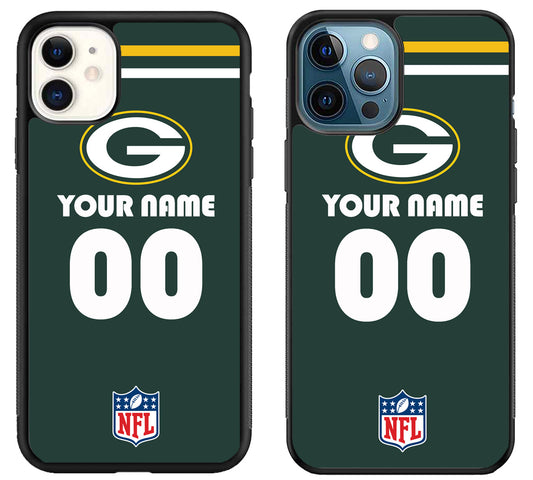 Custom Personalized Green Bay Packers NFL iPhone 11 | 11 Pro | 11 Pro Max Case