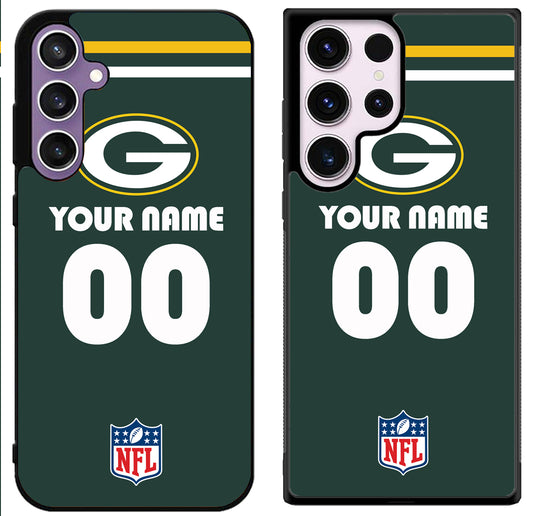 Custom Personalized Green Bay Packers Samsung Galaxy S24 | S24+ | S24 Ultra Case