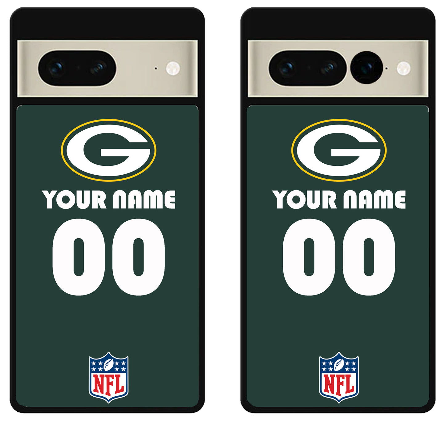 Custom Personalized Green Bay Packers NFL Google Pixel 7 | 7 Pro Case