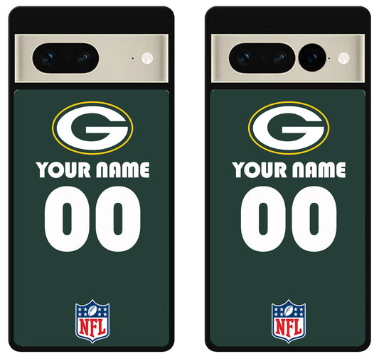 Custom Personalized Green Bay Packers NFL Google Pixel 7 | 7 Pro Case