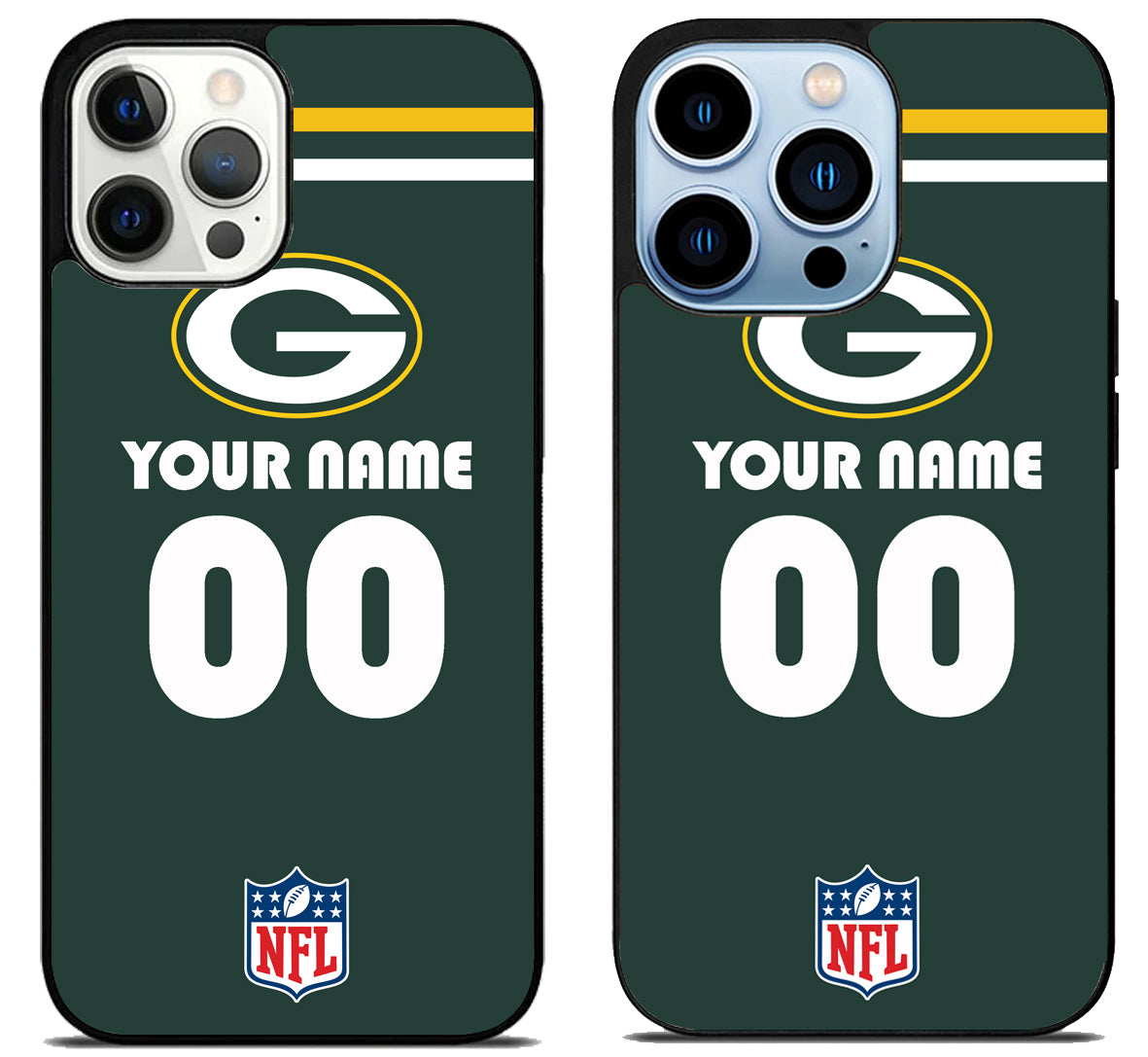 Custom Personalized Green Bay Packers NFL iPhone 15 Pro | iPhone 15 Pro Max Case