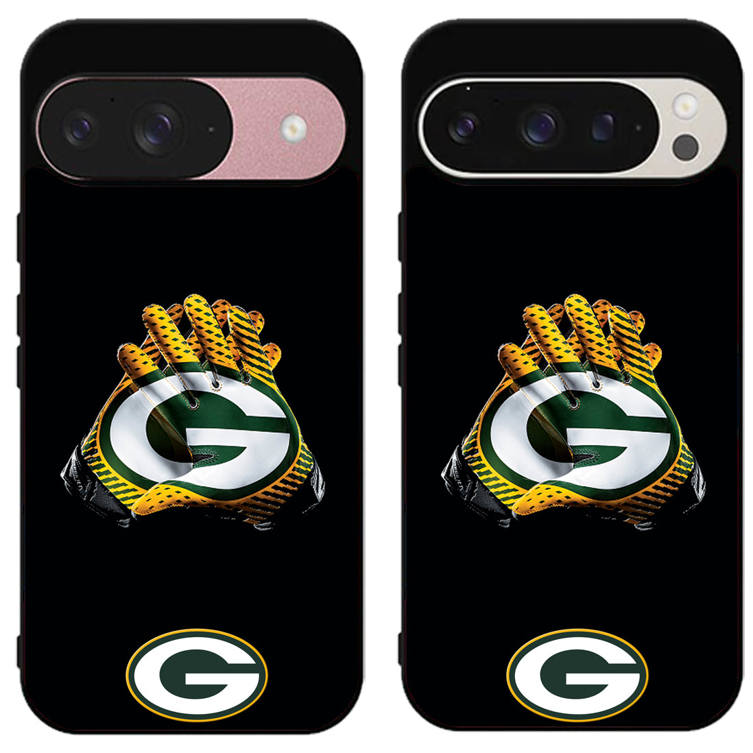 Green Bay packers Logo Football Google Pixel 9 | 9 Pro | 9 Pro XL Case