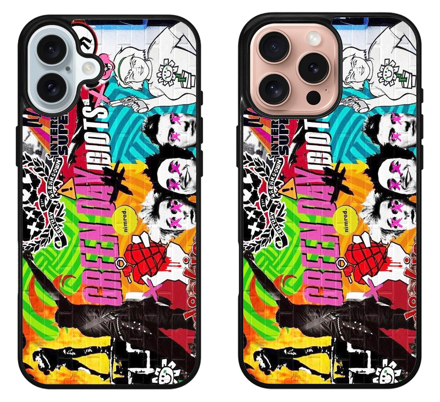 Green Day Graffity iPhone 16 | 16 Plus | 16 Pro | 16 Pro Max Case