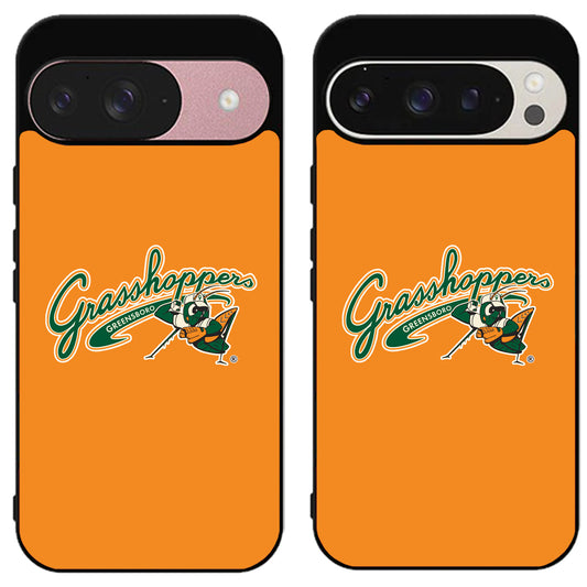 Greensboro Grasshoppers Logo Google Pixel 9 | 9 Pro | 9 Pro XL Case