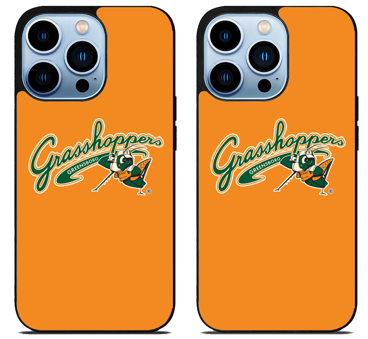 Greensboro Grasshoppers Logo iPhone 15 Pro | iPhone 15 Pro Max Case